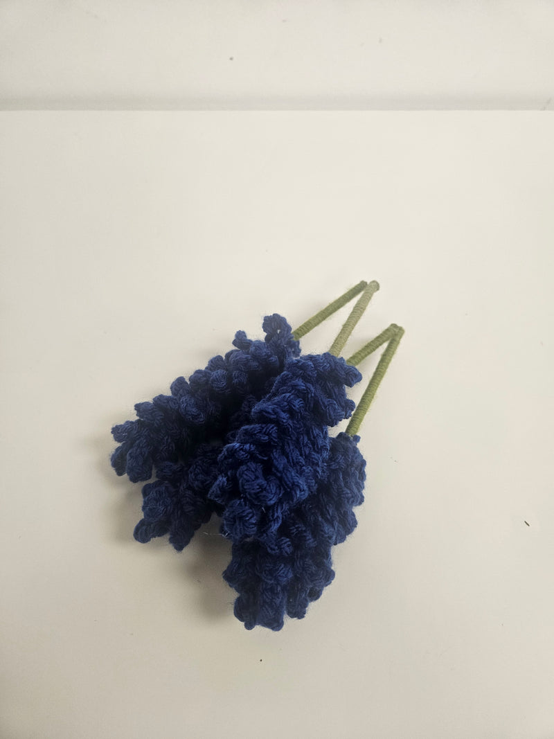 Crocheted Delphinium