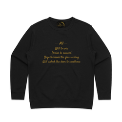 Womens' Will to Win Crewneck Sweatshirt