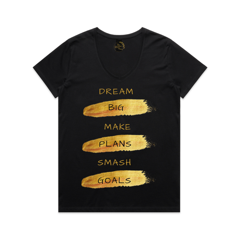 Womens' Dream Big V-Neck T-Shirt
