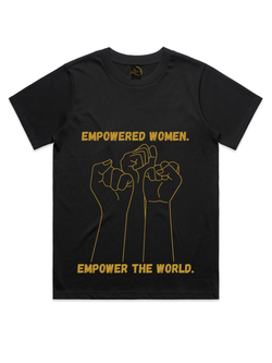 Womens' Empowered Women Relaxed Fit Crewneck T-Shirt