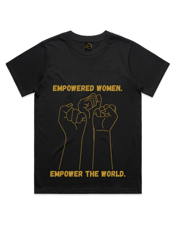 Womens' Empowered Women Relaxed Fit Crewneck T-Shirt