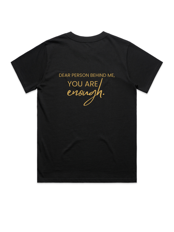 Womens' I Am Eough. You Are Enough. Relaxed Fit Crewneck T-Shirt