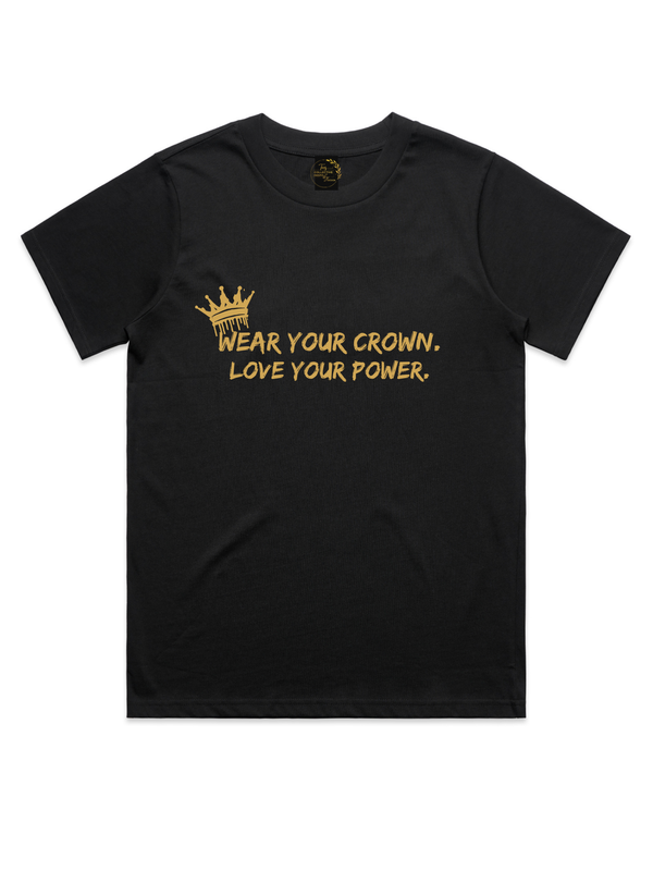 Womens' Wear Your Crown Relaxed Fit Crewneck T-Shirt