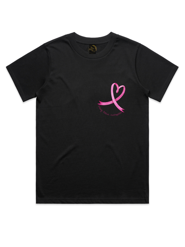 Womens' Breast Cancer Awareness - Strong. Brave. Unstoppable. Relaxed Fit T-Shirt