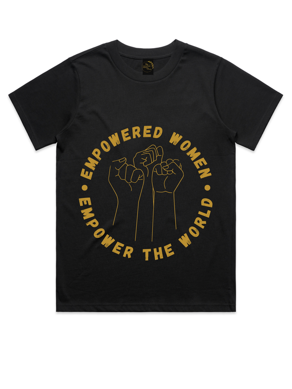 Womens' Empowered Women Relaxed Fit Crewneck T-Shirt