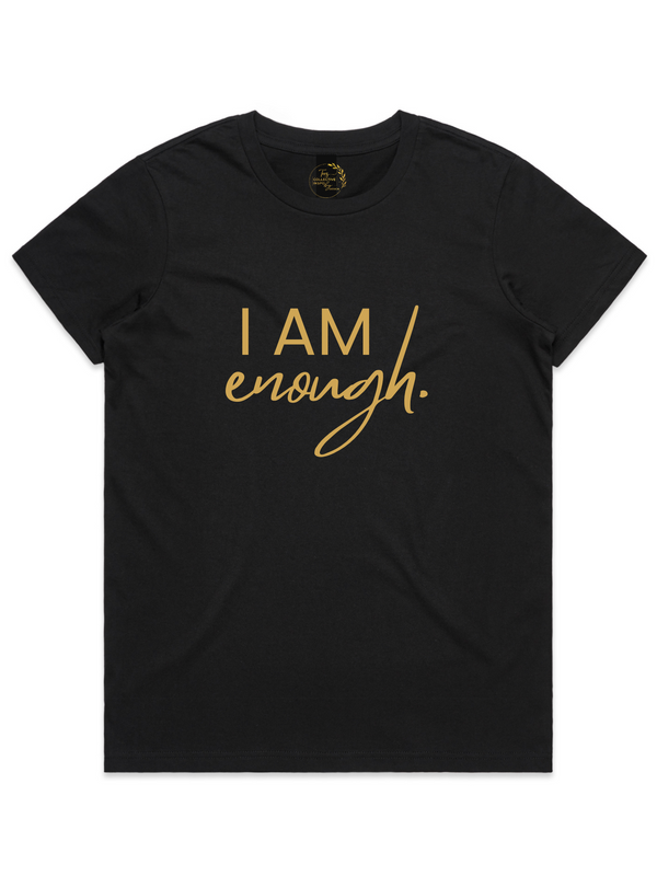 Womens' I Am Enough Crewneck T-Shirt