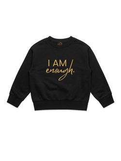 Girls' I Am Enough. Sweatshirt