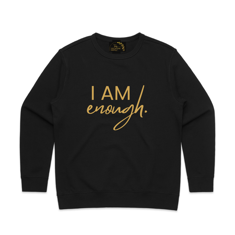 Womens' I Am Enough Crewneck Sweatshirt