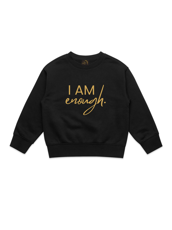 Girls' I Am Enough. You Are Enough. Sweatshirt