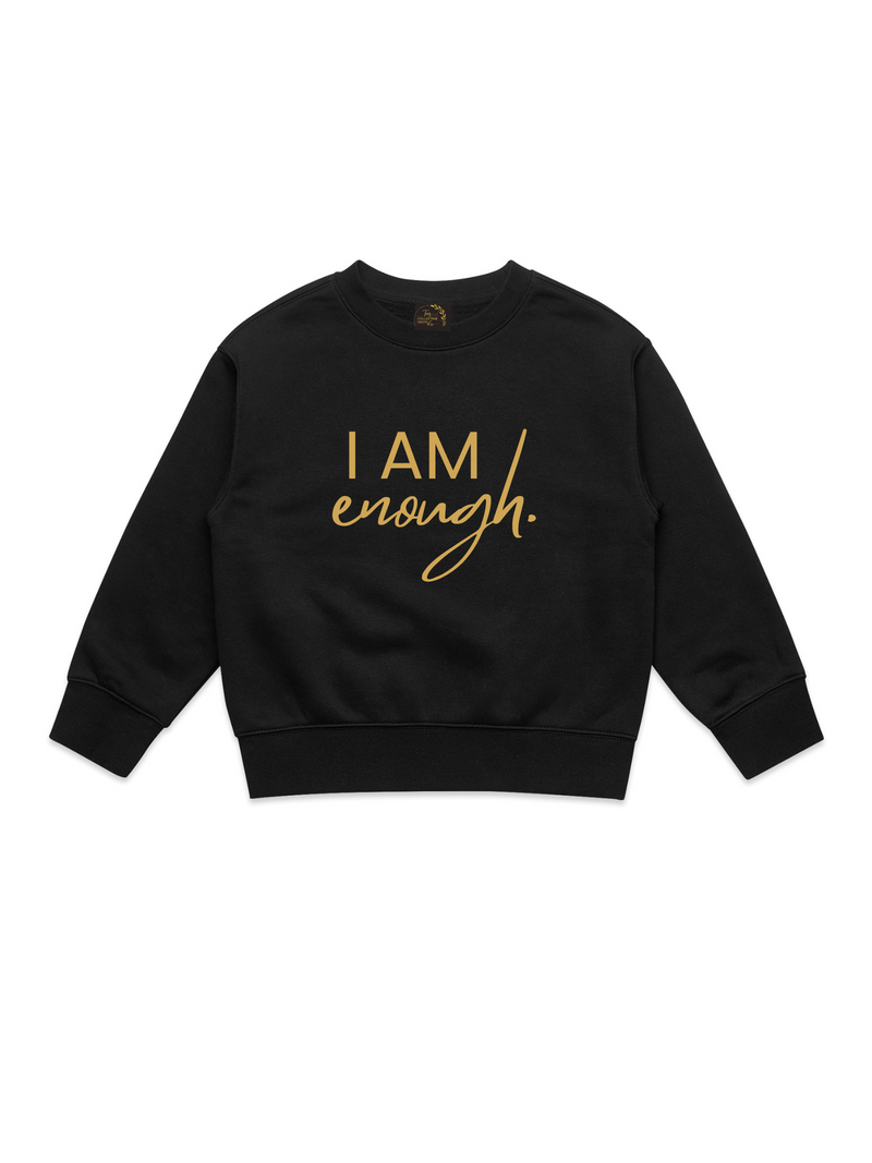 Girls' I Am Enough. Sweatshirt