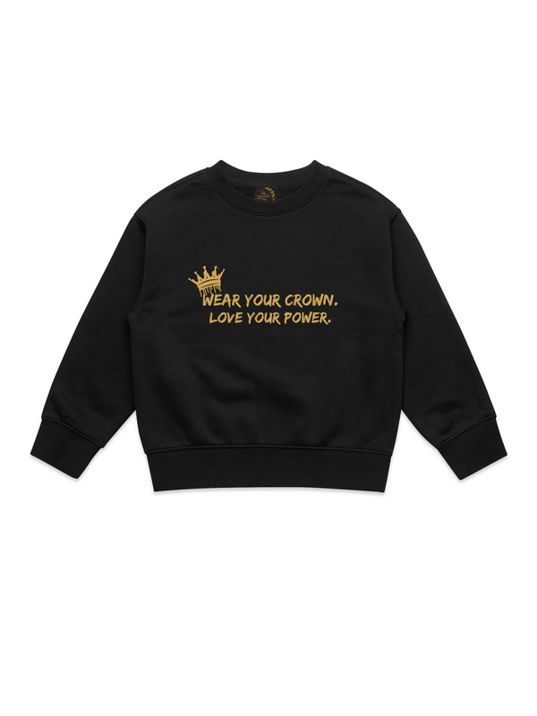 Girls' Wear Your Crown Sweatshirt