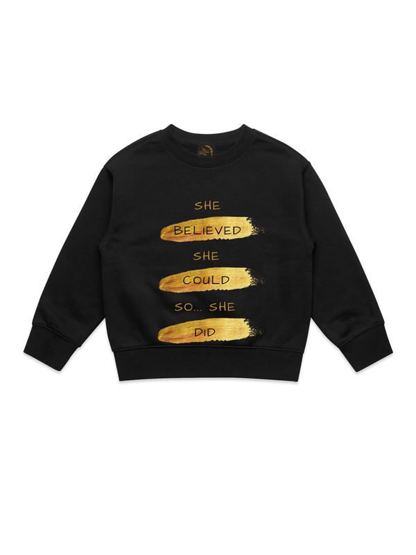 Girls' She Believed She Could Sweatshirt