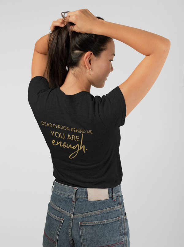 Womens' I Am Enough. You Are Enough. Crewneck T-Shirt