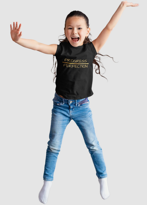 Girls' Progress Over Perfection T-Shirt