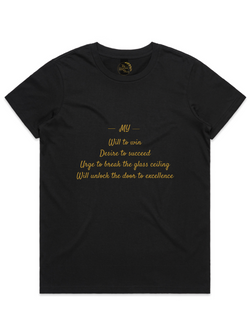 Womens' Will to Win Crewneck T-Shirt